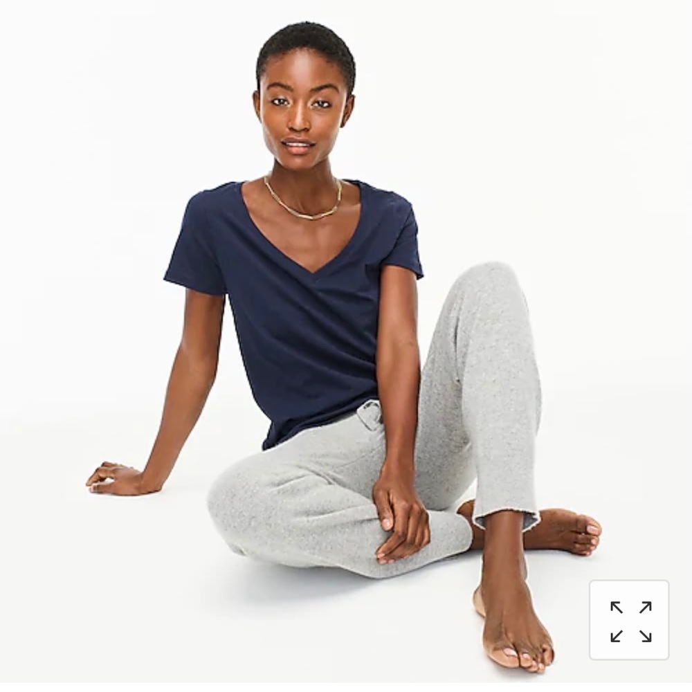 J Crew Navy Tee Shirt